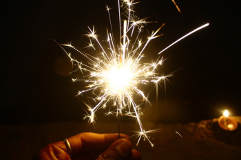 Person Holding Firework Person Holding Firework