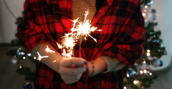 Person Holding Firework Person Holding Firework