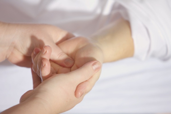 Person Holding Hand Person Holding Hand