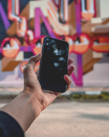 Person Holding Iphone 8 Person Holding Iphone 8