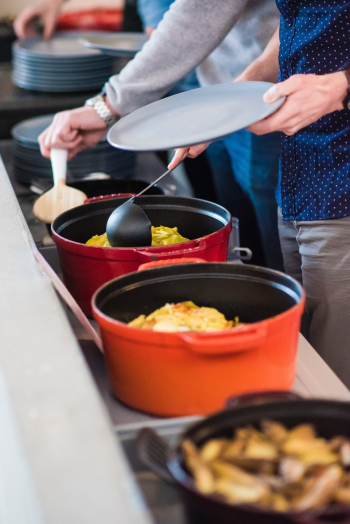 Person Holding Ladle Person Holding Ladle
