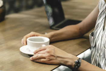 Person Holding Teacup Person Holding Teacup