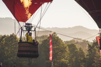 Person in Hot Air Balloon Person in Hot Air Balloon