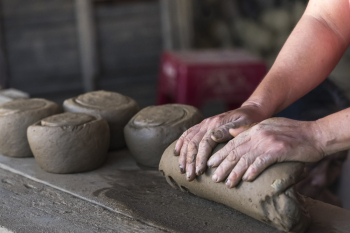 Person Molding Brown Clay Person Molding Brown Clay