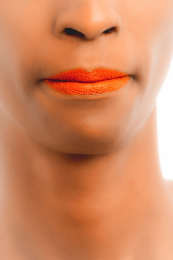 Person Orange Lips Person Orange Lips