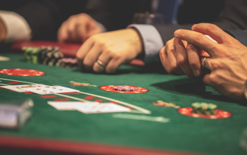 Person Playing Poker Person Playing Poker