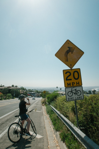 Person Riding on Bicycle Person Riding on Bicycle