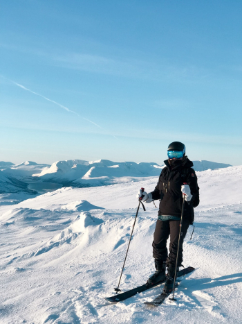 Person Skiing Person Skiing
