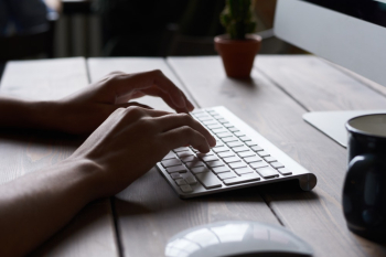 Person Typing Person Typing
