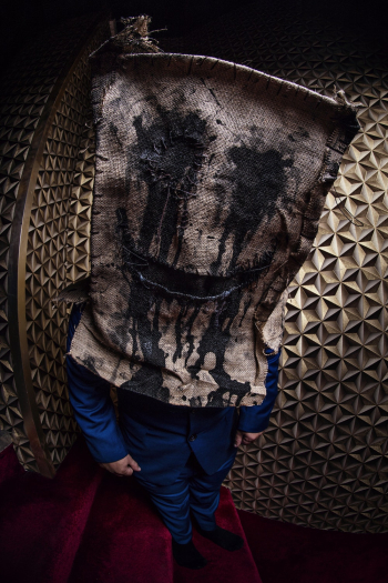 Person Wearing A Sack Person Wearing A Sack