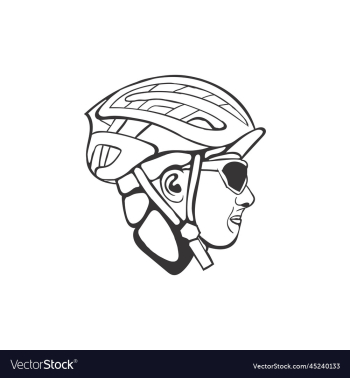 person wearing bicycle helmet design person wearing bicycle helmet design