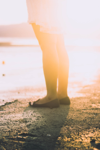 Person Wearing Black Flat Shoes Person Wearing Black Flat Shoes