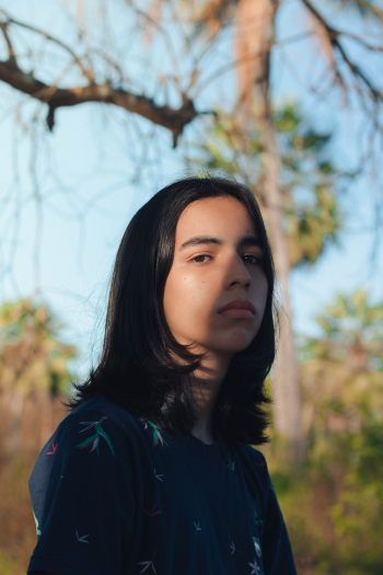 Person Wearing Blue Shirt