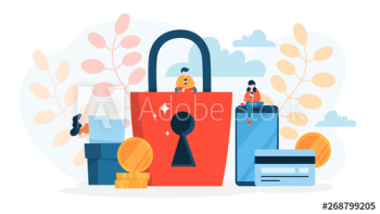 Personal data protection concept Personal data protection concept
