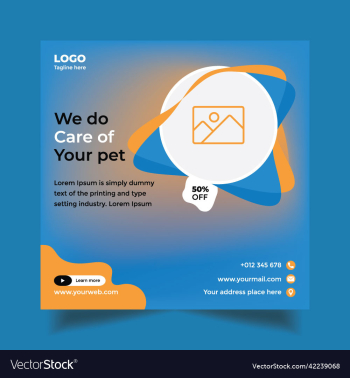 pet and baby care center social media promotional pet and baby care center social media promotional