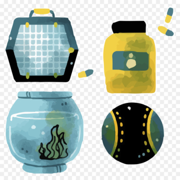 Pet, Australian Shepherd, Australian Kelpie, Yellow, Water Bottle PNG