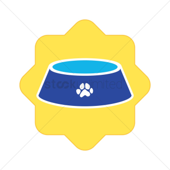 Pet food bowl Pet food bowl