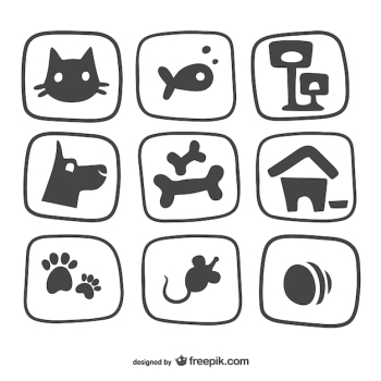 Pet icons pack Pet icons pack