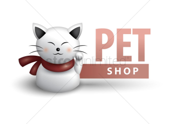 Pet shop label Pet shop label