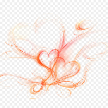 Petal Computer Pattern - Love light beam effect Petal Computer Pattern - Love light beam effect