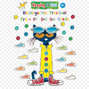 Pete the Cat Keeping It Cool Bbs Bulletin Boards Edupress Were Rocking In Our Learning Shoes Pete the Cat: I Love My White Shoes - cat 