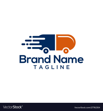 Pharmacy delivery logo template vector image Pharmacy delivery logo template vector image