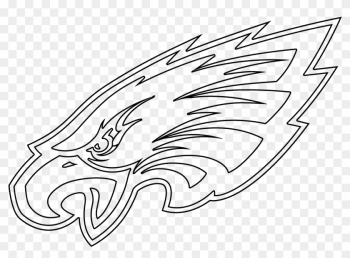 Philadelphia Eagles Logo Png Transparent &amp; Svg Vector - Philadelphia Eagles Logo Outline