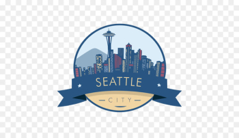 Philadelphia New York City Skyline Badge Logo - seattle seahawks 