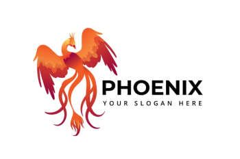 Phoenix logo symbol Free Vector
