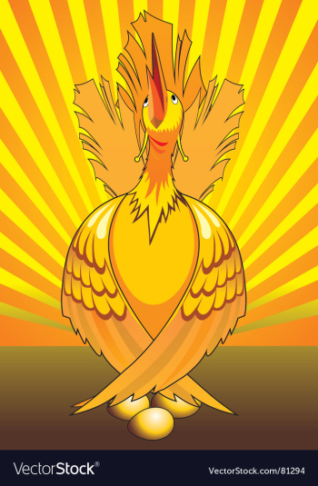 Phoenix vector image Phoenix vector image