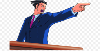 Phoenix Wright Ace Attorney, Phoenix Wright Ace Attorney Trilogy, Apollo Justice Ace Attorney, Cartoon, Gesture PNG