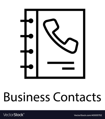 phone book line icon isolated contact book phone book line icon isolated contact book