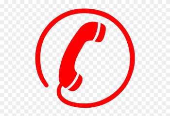 Phone Icon - Telephone Icon Red Png