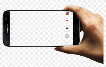 Phone In Hand Png Image - Cellphone Camera Png