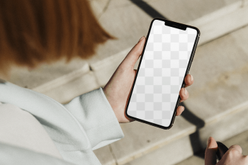 Phone screen png mockup, transparent | Free PNG Mockup - rawpixel