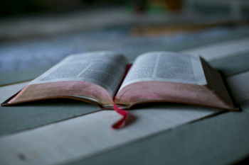Photo of a Bible Photo of a Bible