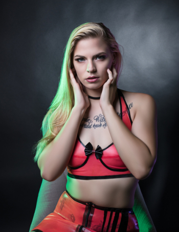 Photo of a Blonde Woman Photo of a Blonde Woman