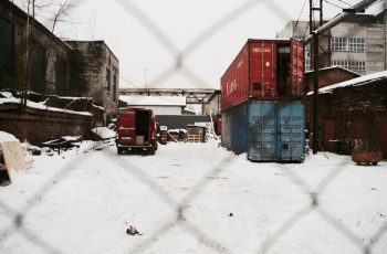 Photo Of Abandoned Containers Photo Of Abandoned Containers
