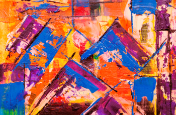 Photo of Abstract Painting Photo of Abstract Painting