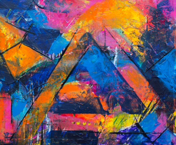 Photo of Abstract Painting Photo of Abstract Painting