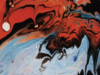 Photo of Abstract Painting Photo of Abstract Painting