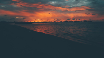 Photo of Beach During Golden Hour Photo of Beach During Golden Hour