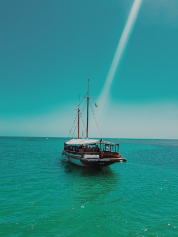 Photo Of Boat On The Ocean