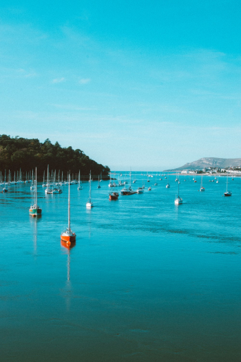Photo of Boats Floating on Bay