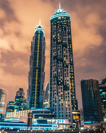 Photo of Buildings During Dawn Photo of Buildings During Dawn