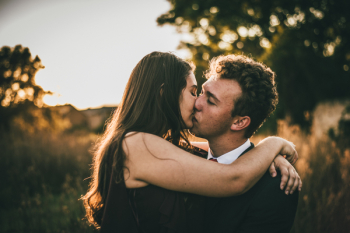 Photo of Kissing Couple Photo of Kissing Couple