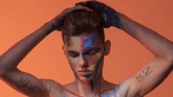 Photo of Man Body Painting Photo of Man Body Painting