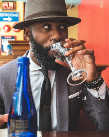Photo of Man Drinking Water Photo of Man Drinking Water