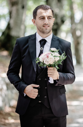 Photo Of Man Wearing Black Suit Photo Of Man Wearing Black Suit