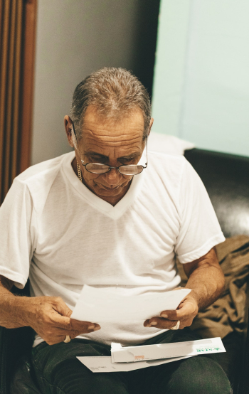 Photo Of Old Man Reading Paper Photo Of Old Man Reading Paper